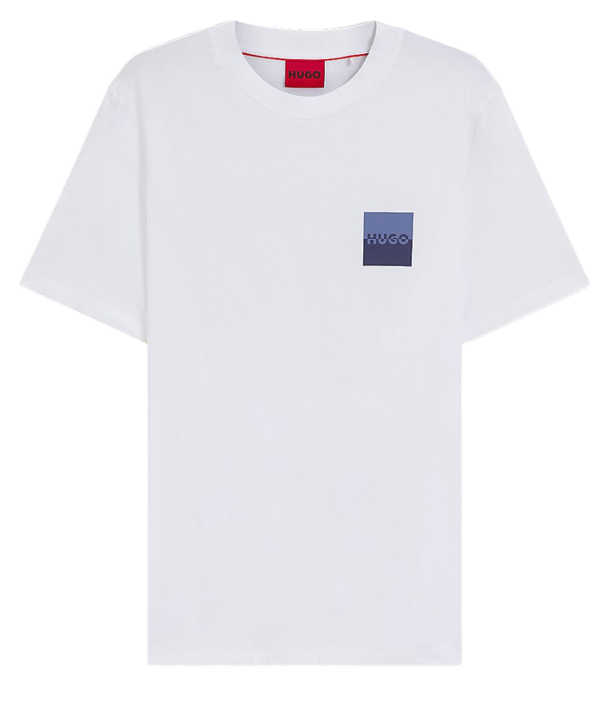 HUGO Split Logo White