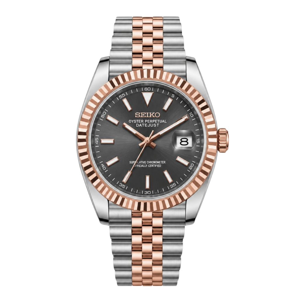 Seiko Mod Wimbledon Silver Gold