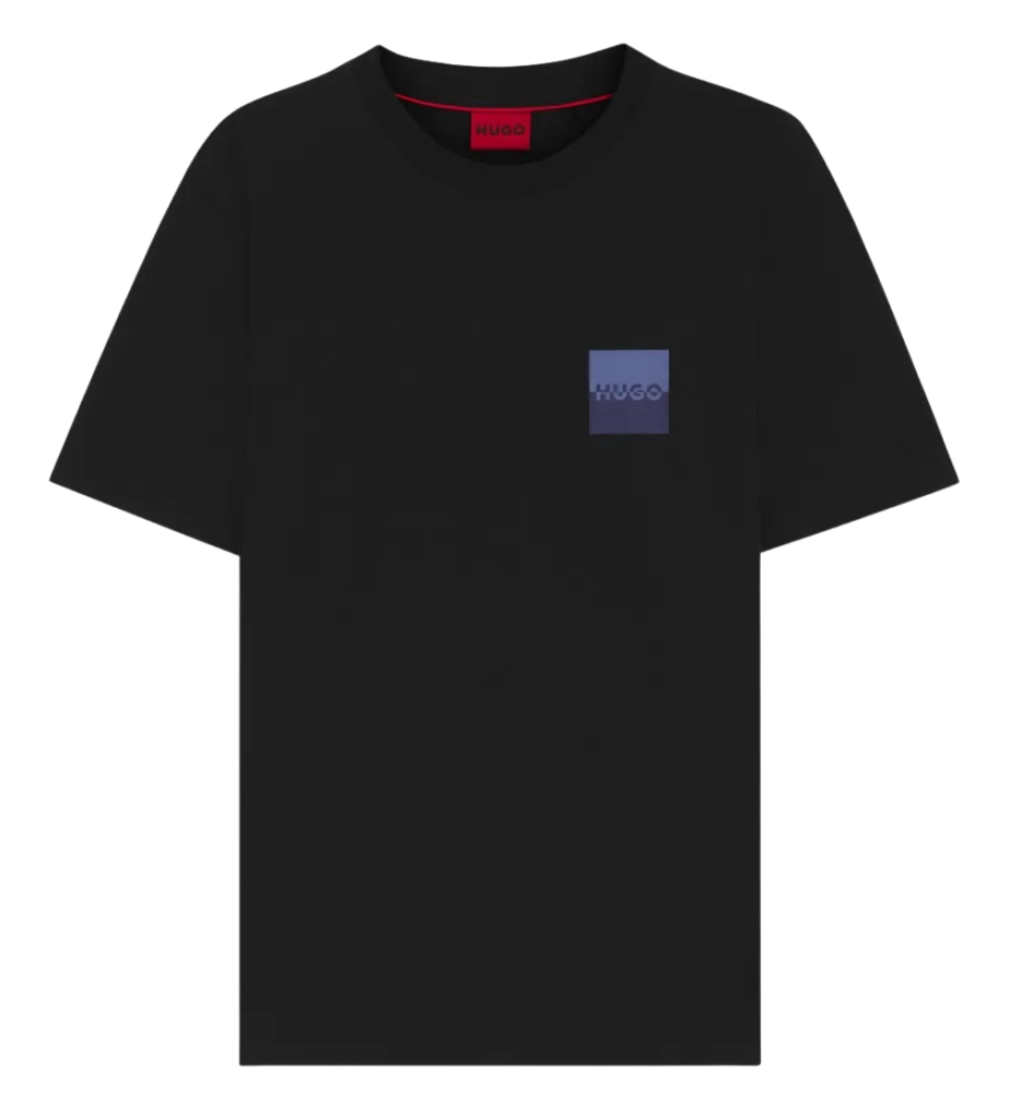 HUGO Split Logo Black