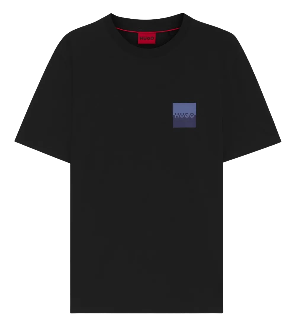 HUGO Split Logo Black