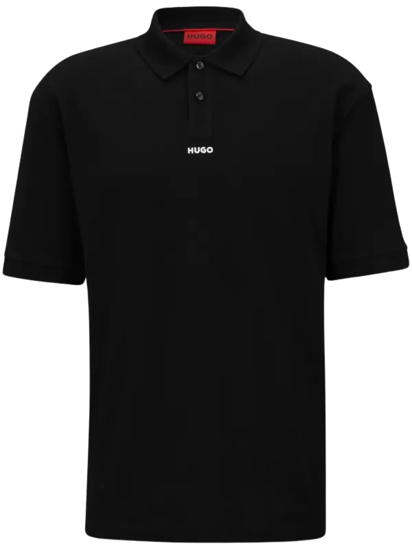 HUGO Polo Mini Logo Negro