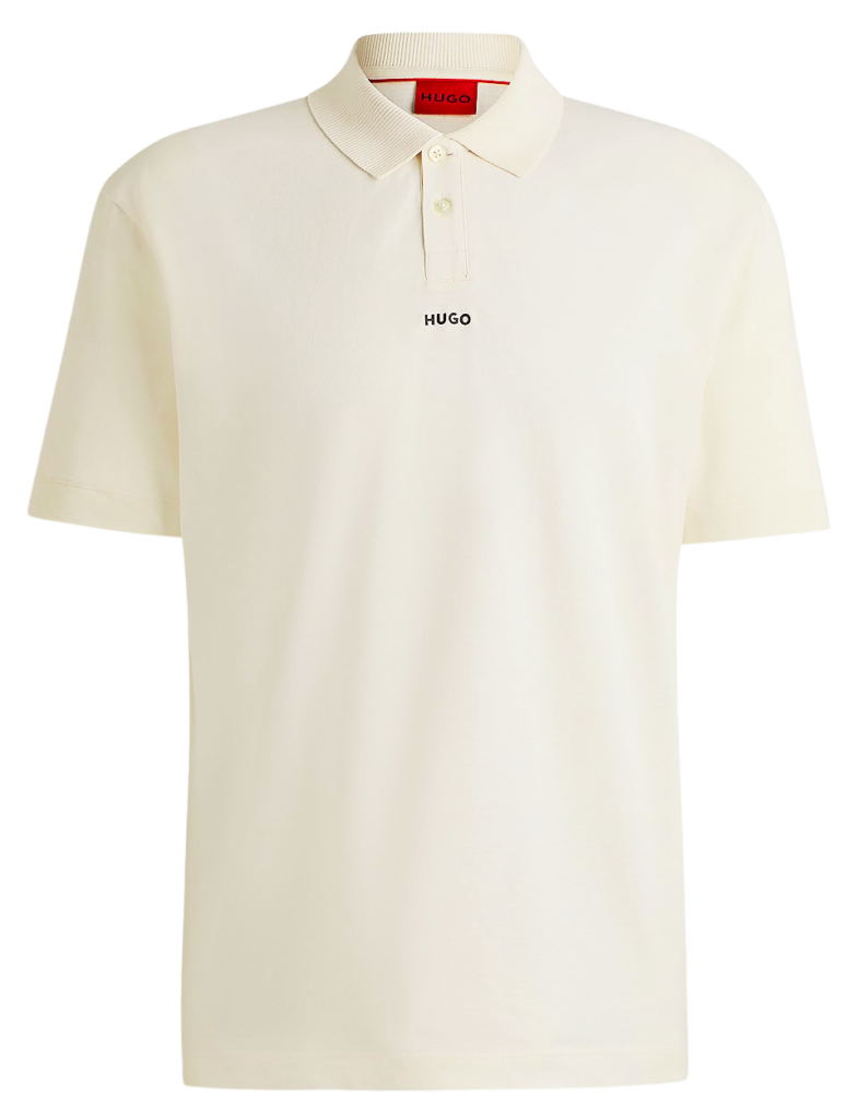 HUGO Polo Mini Logo Beige